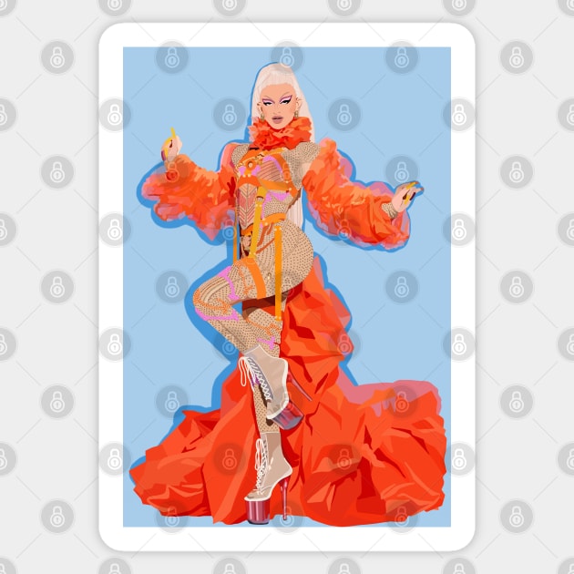 Krystal Versace Sticker by KaiVerroDesigns